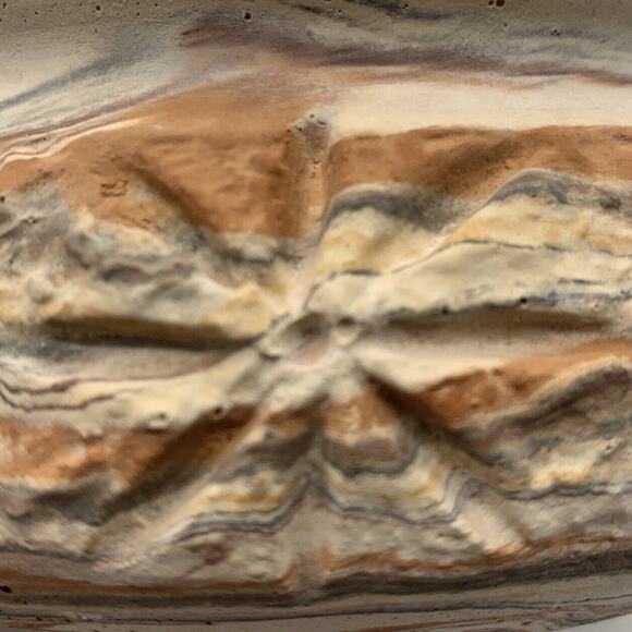 Vintage Comanche Pottery Bowl Planter Succulents Designed signed By Ron Allen - Picture 7 of 7